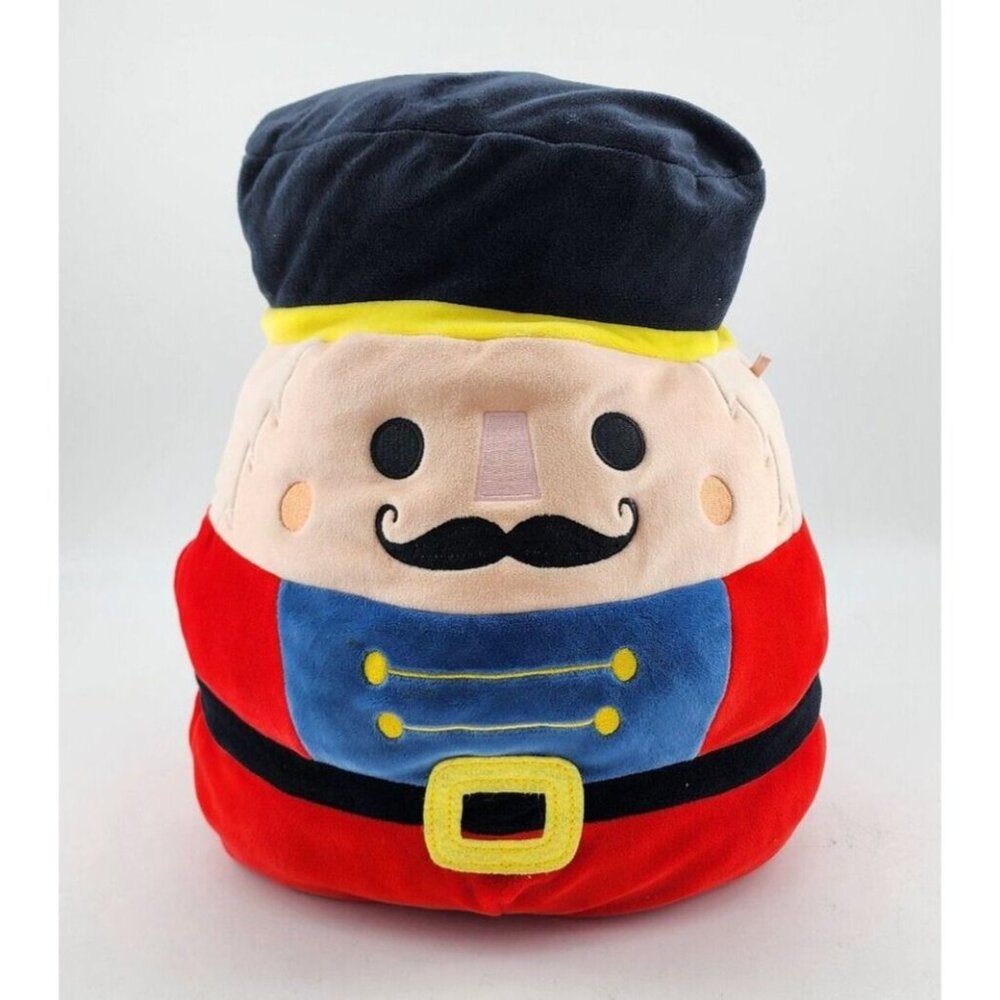 2019 Squishmallow Logan Nutcracker Soldier in Red 12” Plush - Christmas Plush